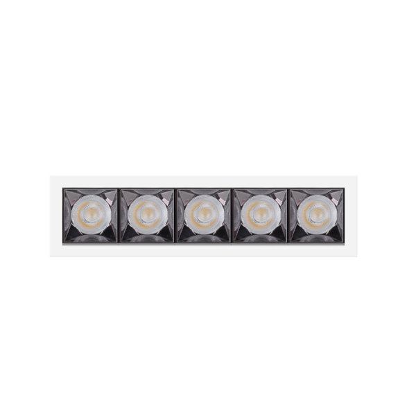 Spot de Embutir Chase Quadra Five 20w 4000k Luz Neutra