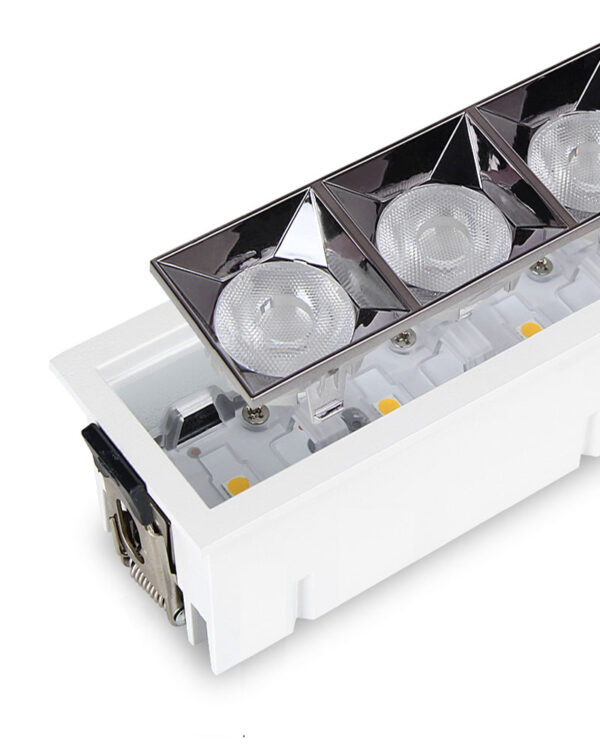 Spot de Embutir Chase Quadra Five 20w 4000k Luz Neutra