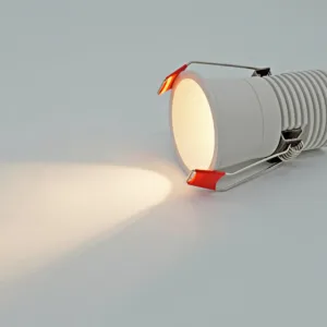 Spot LED embutido Englar haz cerrado 3000K recedido