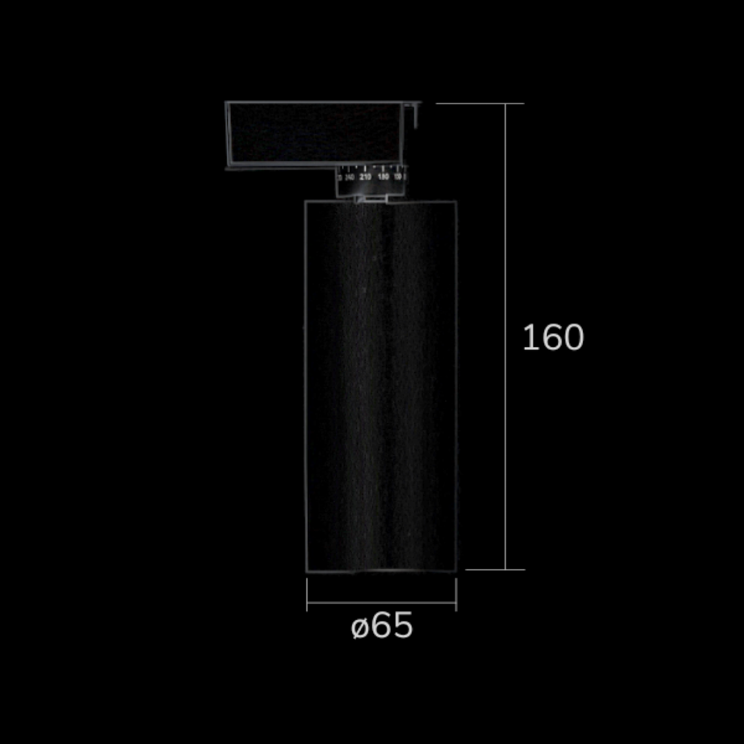 Spot LED para riel Chase Stage Spot20 20W 3000K orientable