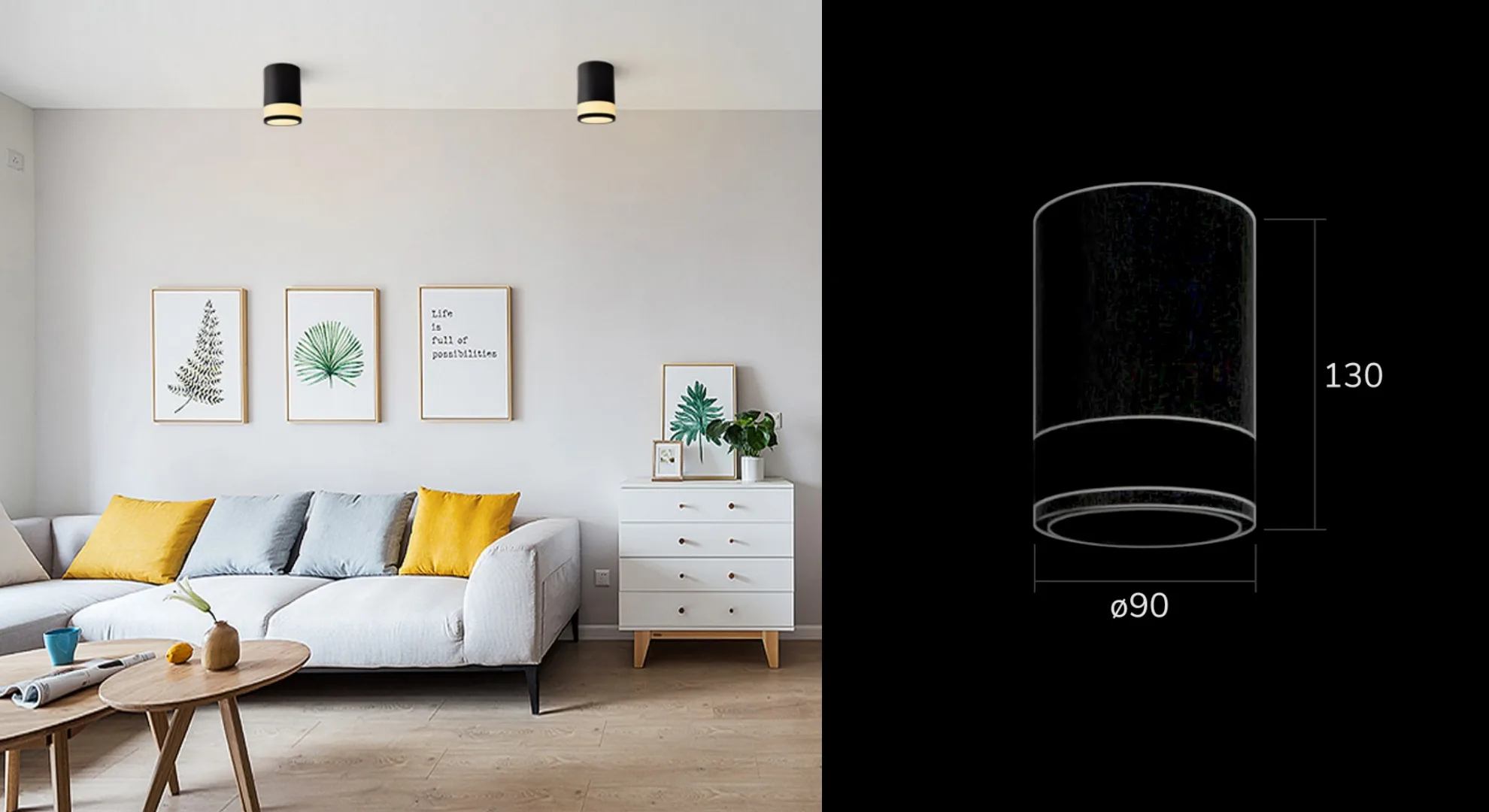 Spot de aplicar difuso Chase Lank 3000k