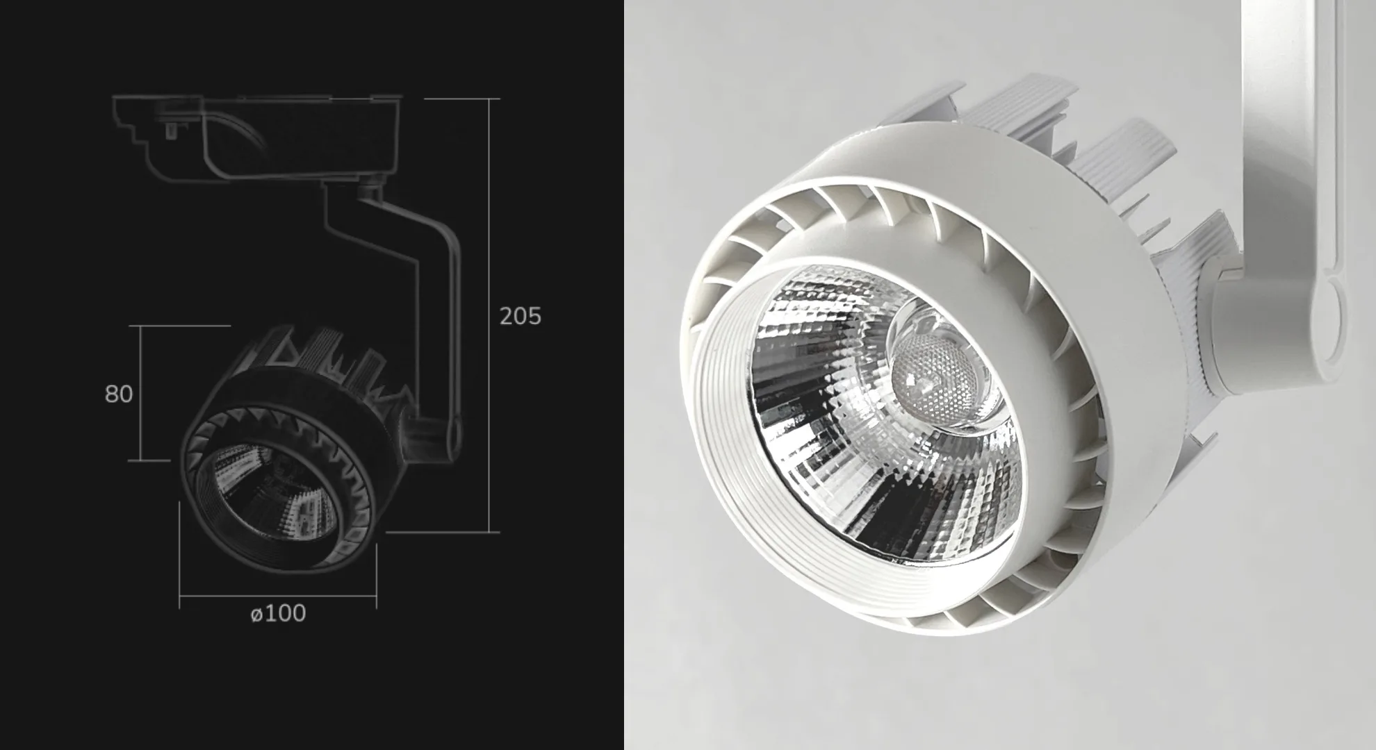 Spot para riel Chase Stage Moan