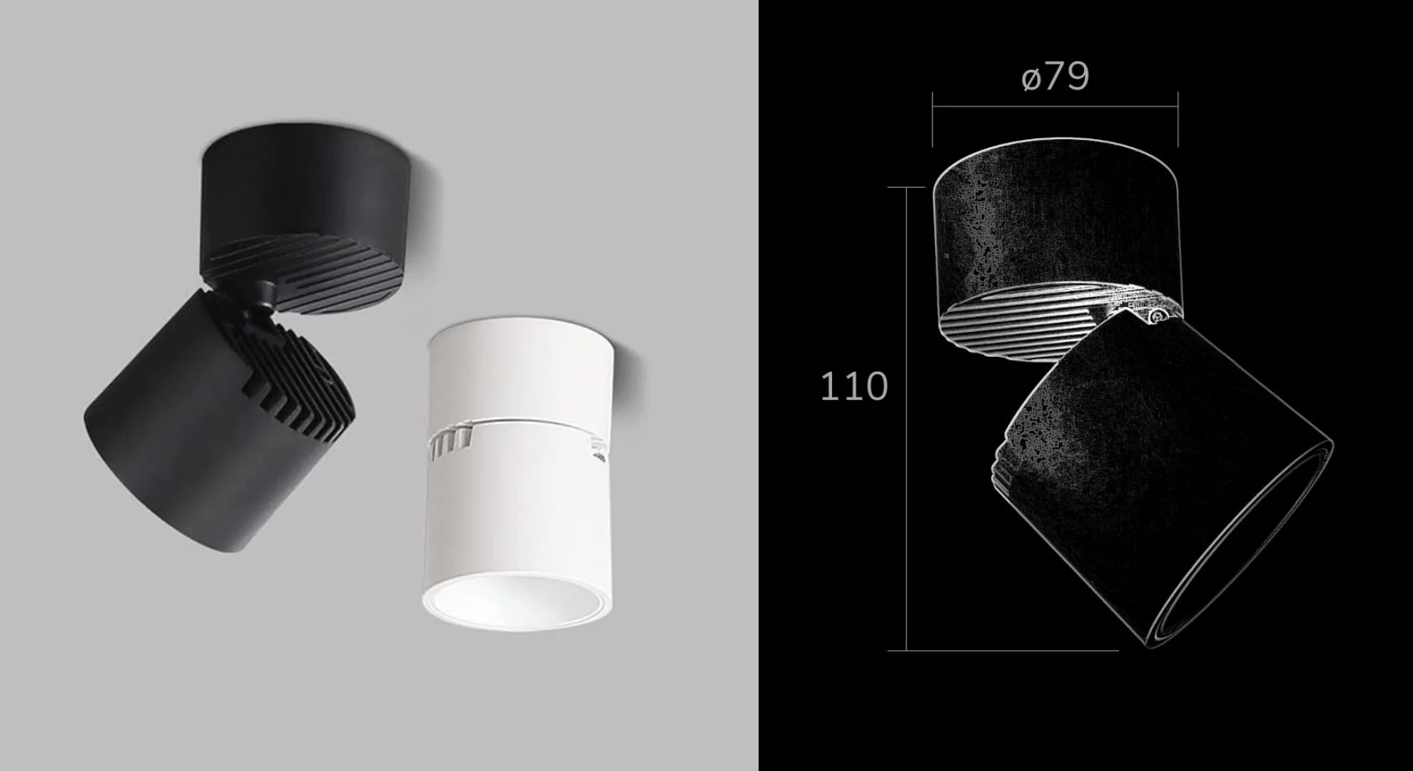 Spot de aplicar Chase Cilya12 3000k