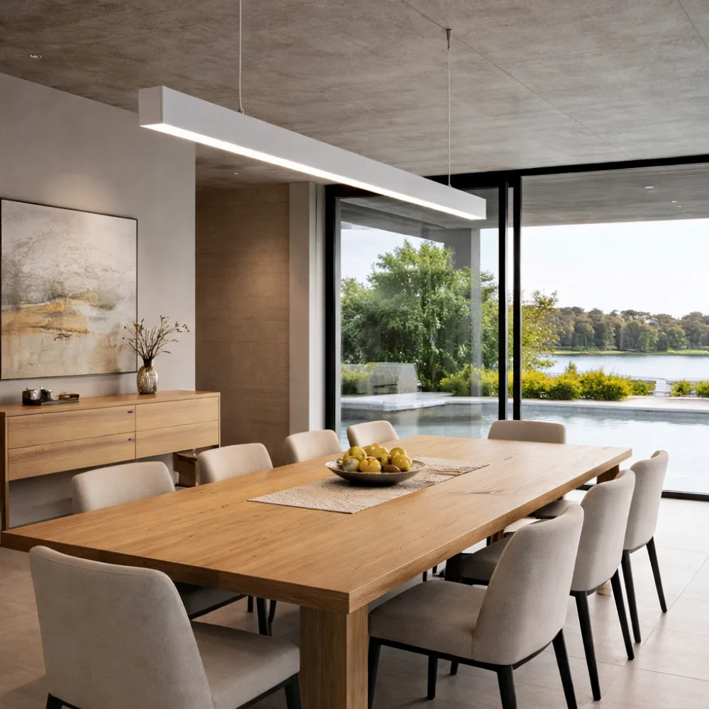 Fusion Colgante Chase 2mt 3000k Anodizado