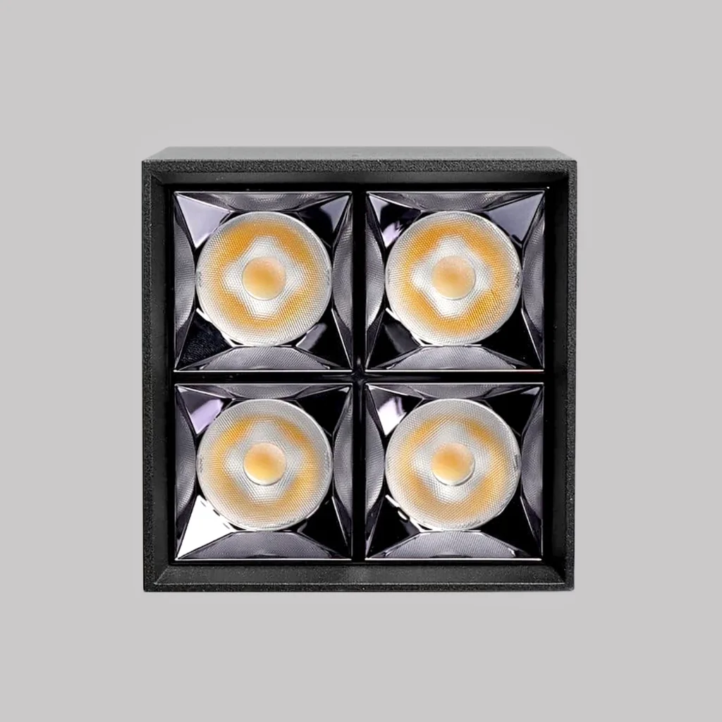 Spot LED de aplicar cuadrado Quadra 3000K