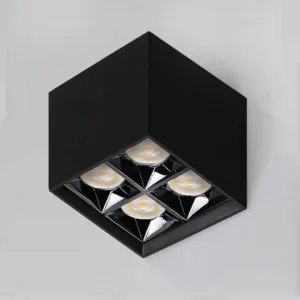 Spot LED de aplicar cuadrado Quadra 3000K